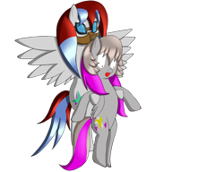 Size: 3000x2300 | Tagged: safe, artist:jimmy draws, oc, oc only, oc:misterious jim, oc:thunder andreos, species:pegasus, species:pony, 2020 community collab, derpibooru community collaboration, cutie mark, demi-god, fear, female, fly, flying, glasses, insect, mask, new god of thunder, prince of tartarus, simple background, spread wings, transparent background, wings