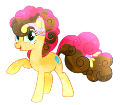 Size: 1159x991 | Tagged: safe, artist:galaxyswirlsyt, oc, oc only, oc:party pie, parent:cheese sandwich, parent:pinkie pie, parents:cheesepie, species:crystal pony, species:earth pony, species:pony, crystallized, female, heterochromia, mare, offspring, simple background, solo, transparent background