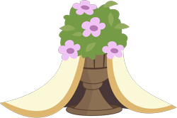 Size: 3307x2190 | Tagged: safe, artist:misteraibo, episode:a canterlot wedding, g4, my little pony: friendship is magic, .svg available, cloth, flower, no pony, object, plant, potted plant, resource, simple background, transparent background, vector