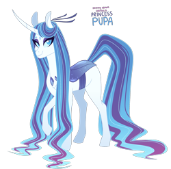 Size: 1803x1782 | Tagged: safe, artist:whalepornoz, oc, parent:queen chrysalis, parent:shining armor, parents:shining chrysalis, species:changepony, changeling hybrid, female, hybrid, interspecies offspring, offspring, simple background, solo, transparent background
