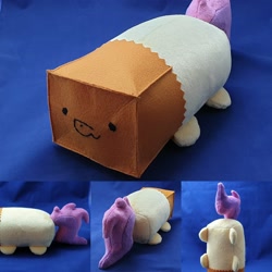 Size: 1564x1564 | Tagged: safe, artist:difis, oc, oc:paper bag, irl, photo, plushie, solo, tsum tsum
