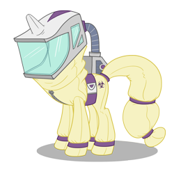 Size: 1500x1500 | Tagged: safe, artist:foxbeast, .psd available, hazmat suit, implied rarity, no pony, simple background, transparent background, vector