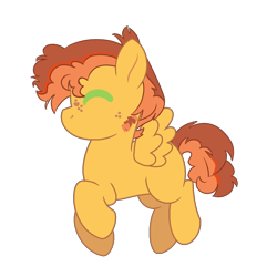Size: 1028x1065 | Tagged: safe, artist:fallen-astronomy, artist:strawberry-spritz, base used, oc, oc only, parent:big macintosh, parent:flash sentry, parents:bigsentry, species:pegasus, species:pony, colt, magical gay spawn, male, offspring, sideburns, simple background, solo, transparent background