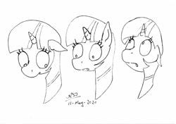 Size: 1024x720 | Tagged: safe, artist:gafelpoez, character:twilight sparkle, species:pony, head