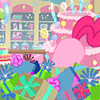 Size: 100x100 | Tagged: safe, artist:foxbeast, character:pinkie pie, species:earth pony, species:pony, animated, ass up, balloonbutt, butt, butt shake, cute, diapinkes, female, gif, gif for breezies, mare, picture for breezies, plot, present, solo, wiggle