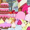 Size: 100x100 | Tagged: safe, artist:foxbeast, character:pinkie pie, species:earth pony, species:pony, animated, ass up, balloonbutt, butt, butt shake, cake, cupcake, cute, dessert, diapinkes, female, food, gif, gif for breezies, mare, picture for breezies, solo, wiggle