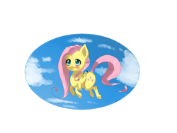 Size: 4000x3000 | Tagged: safe, artist:tomat-in-cup, character:fluttershy, species:pegasus, species:pony, female, flying, mare, simple background, solo, transparent background