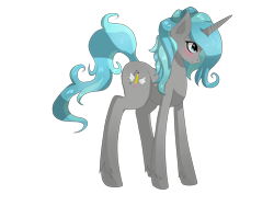 Size: 4000x3000 | Tagged: safe, artist:tomat-in-cup, oc, species:pony, species:unicorn, blushing, horn, simple background, solo, transparent background, unicorn oc