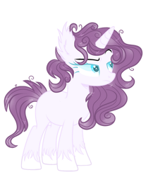 Size: 400x461 | Tagged: safe, artist:rose-moonlightowo, oc, species:pony, species:unicorn, g4, female, mare, simple background, solo, transparent background
