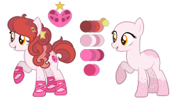 Size: 2962x1728 | Tagged: safe, artist:strawberry-spritz, oc, oc:twinkle toe, species:earth pony, species:pony, g4, bald, female, mare, reference sheet, simple background, solo, transparent background