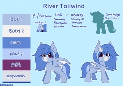 Size: 1200x833 | Tagged: safe, artist:cottonsweets, oc, oc:river tailwind, species:bat pony, species:pony, g4, bat pony oc, bat wings, female, filly, hairclip, jewelry, pendant, reference sheet, wings