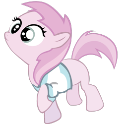 Size: 1500x1500 | Tagged: safe, artist:ocarina0ftimelord, character:piña colada, species:earth pony, species:pony, background pony, clothing, female, filly, foal, piña cutelada, shirt, simple background, solo, t-shirt, transparent background, vector