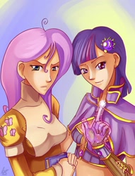 Size: 1340x1753 | Tagged: safe, artist:lexx2dot0, character:fluttershy, character:twilight sparkle, cosplay, humanized, ragnarok online