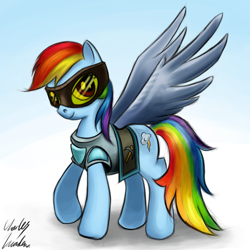Size: 900x900 | Tagged: safe, artist:rayzor-sharp, character:rainbow dash, crossover, runescape