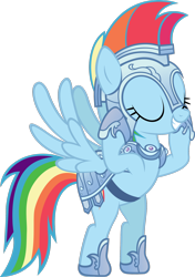Size: 1600x2270 | Tagged: safe, artist:ocarina0ftimelord, character:rainbow dash, episode:the crystal empire, g4, my little pony: friendship is magic, spoiler:s03, armor, female, jousting, simple background, solo, transparent background, vector