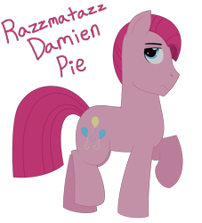 Size: 1925x2118 | Tagged: safe, artist:strawberry-spritz, character:pinkamena diane pie, character:pinkie pie, bubble berry, bubblini davinci berry, rule 63, solo