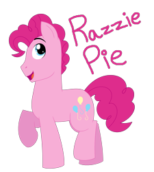 Size: 2071x2302 | Tagged: safe, artist:strawberry-spritz, character:pinkie pie, bubble berry, ms paint, rule 63, solo
