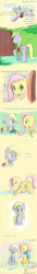 Size: 800x5931 | Tagged: safe, artist:derpiihooves, character:derpy hooves, character:fluttershy, species:pegasus, species:pony, ship:derpyshy, comic, female, lesbian, mare, shipping, underp