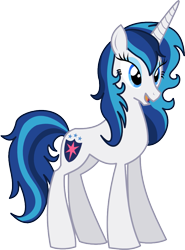 Size: 727x983 | Tagged: safe, artist:itoruna-the-platypus, character:shining armor, eyeshadow, gleaming shield, open mouth, rule 63, simple background, smiling, solo, transparent background, vector