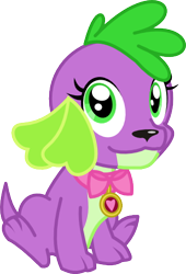 Size: 342x502 | Tagged: safe, artist:itoruna-the-platypus, character:barb, character:spike, species:dog, my little pony:equestria girls, barb the dog, rule 63, simple background, solo, spike the dog, transparent background, vector