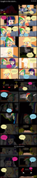 Size: 3950x18560 | Tagged: safe, artist:garretthegarret, character:applejack, character:rainbow dash, character:twilight sparkle, comic:caught in the storm, my little pony:equestria girls, absurd resolution, car, comic, human coloration, land rover, land rover range rover