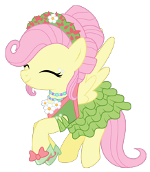 Size: 1603x1840 | Tagged: safe, artist:reitanna-seishin, character:fluttershy, clothing, cute, dress, female, shyabetes, solo