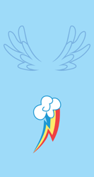 Size: 400x750 | Tagged: safe, artist:s.guri, character:rainbow dash, cutie mark, wings