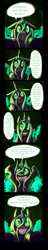 Size: 1000x5187 | Tagged: safe, artist:ryuredwings, character:queen chrysalis, species:changeling, :o, changeling queen, comic, cute, cutealis, female, filly, filly queen chrysalis, fourth wall, looking at you, motivational, mouthpiece, open mouth, positive ponies, smiling, talking to viewer, underhoof, weapons-grade cute, younger