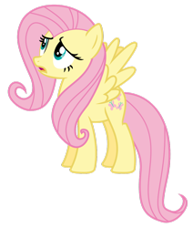 Size: 1024x1206 | Tagged: safe, artist:s.guri, character:fluttershy, simple background, transparent background, vector