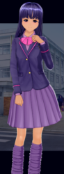Size: 397x1080 | Tagged: safe, artist:theextraguy, character:twilight sparkle, species:human, artificial academy 2, clothing, explicit source, humanized, skirt