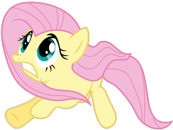 Size: 5000x3750 | Tagged: safe, artist:reginault, character:fluttershy, species:pony, episode:a bird in the hoof, g4, my little pony: friendship is magic, female, running, simple background, solo, transparent background, vector