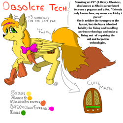 Size: 2000x2000 | Tagged: safe, artist:starrypallet, oc, oc only, oc:obsolete tech, barely pony related, furry, reference sheet, solo