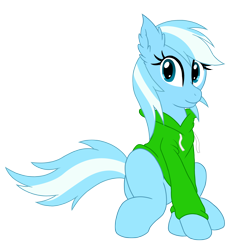 Size: 1834x1906 | Tagged: safe, artist:steelph, oc, oc only, oc:speedy, species:pony, species:unicorn, derpibooru community collaboration, 2017 community collab, clothing, collaboration, fanart, femboy, hoodie, looking at you, male, simple background, sitting, smiling, solo, transparent background