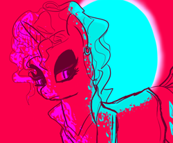 Size: 1334x1097 | Tagged: safe, artist:tanmansmantan, character:rarity, species:pony, 80s, female, solo