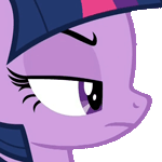 Size: 150x150 | Tagged: safe, artist:equum_amici, character:twilight sparkle, character:twilight sparkle (alicorn), species:alicorn, species:pony, episode:no second prances, g4, my little pony: friendship is magic, animated, fake smile, female, gif, picture for breezies, simple background, solo, transparent background