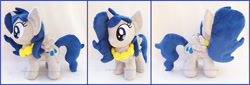Size: 2194x742 | Tagged: safe, artist:lilmoon, oc, oc only, oc:waterdrop, species:alicorn, species:pony, chibi, female, irl, mare, photo, plushie, solo