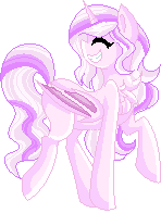 Size: 148x196 | Tagged: safe, artist:sketchyhowl, oc, oc only, oc:rey, species:alicorn, species:pony, animated, bat wings, female, gif, mare, pixel art, simple background, solo, transparent background