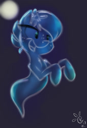 Size: 803x1174 | Tagged: safe, artist:catlion3, oc, oc only, oc:redelina, species:pony, ghost