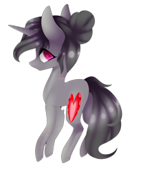 Size: 1024x1216 | Tagged: safe, artist:hyshyy, oc, oc only, oc:say, species:pony, species:unicorn, female, mare, simple background, solo, transparent background