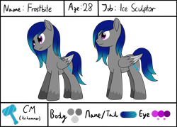 Size: 2800x2000 | Tagged: safe, artist:cloudy95, oc, oc only, oc:frostbite, species:pegasus, species:pony, high res, male, reference sheet, solo, stallion