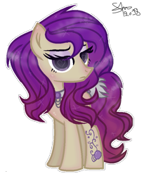 Size: 645x787 | Tagged: safe, artist:spectrumnightyt, oc, oc only, oc:condensed milk, species:pegasus, species:pony, female, mare, simple background, solo, transparent background