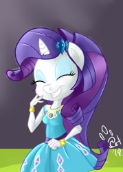 Size: 1522x2121 | Tagged: safe, artist:catlion3, character:rarity, species:anthro, species:pony, species:unicorn, episode:text support, g4, my little pony: equestria girls, my little pony:equestria girls, cute, equestria girls outfit, etc, female, geode of shielding, magical geodes, mare, raribetes, solo, text support: rarity