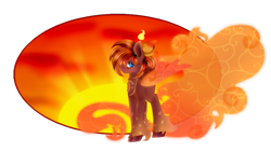 Size: 1024x578 | Tagged: safe, artist:absolitedisaster08, oc, oc only, species:pony, original species, scented pony, simple background, solo, transparent background