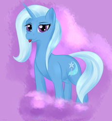 Size: 2620x2830 | Tagged: safe, artist:renarde-louve, character:trixie, species:pony, species:unicorn, female, raspberry, solo, tongue out
