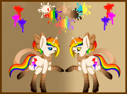 Size: 1024x759 | Tagged: safe, artist:absolitedisaster08, oc, oc:inky bright, species:pony, species:unicorn, black sclera, bow, clothing, female, hair bow, mare, reference sheet, socks, solo, striped socks