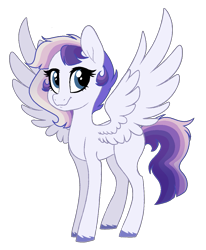 Size: 965x1173 | Tagged: safe, artist:spectrumnightyt, base used, oc, oc only, oc:luna sparkle, parent:rainbow dash, parent:twilight sparkle, parents:twidash, species:pegasus, species:pony, female, magical lesbian spawn, mare, offspring, simple background, solo, transparent background