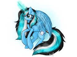 Size: 2048x1536 | Tagged: safe, artist:melonseed11, oc, oc:moonlight shadow, species:alicorn, species:pony, alicorn oc, female, mare, simple background, solo, transparent background
