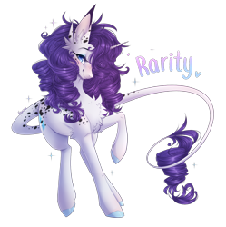 Size: 1476x1482 | Tagged: safe, artist:monogy, character:rarity, species:pony, species:unicorn, blushing, chest fluff, female, leonine tail, looking at you, mare, simple background, smiling, solo, transparent background