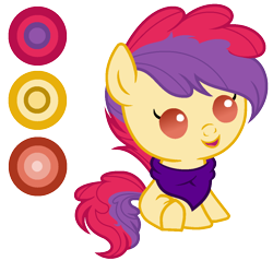 Size: 1170x1120 | Tagged: safe, artist:diamond-chiva, oc, oc:drift note, parent:apple bloom, parent:tender taps, parents:tenderbloom, species:earth pony, species:pony, baby, baby pony, offspring, reference sheet, simple background, solo, transparent background