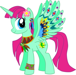 Size: 1070x1059 | Tagged: safe, artist:shadymeadow, oc, oc:tikka sunrise, species:alicorn, species:pony, colored wings, female, mare, multicolored wings, simple background, solo, transparent background